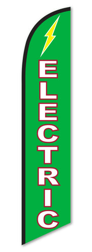 Premium Swooper Flag - Electric