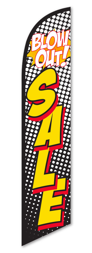 Premium Swooper Flag - Blowout Sale