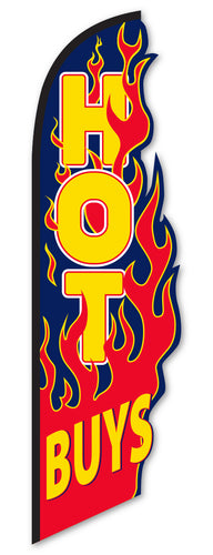 3-D Swooper Flag - Hot Buys