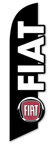 3-D Swooper Flag - Fiat