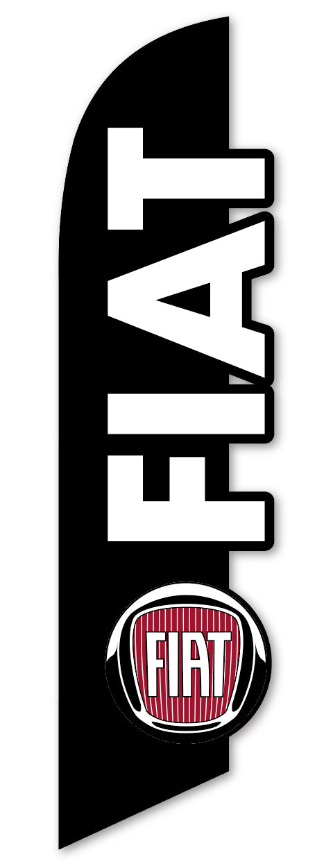 3-D Swooper Flag - Fiat