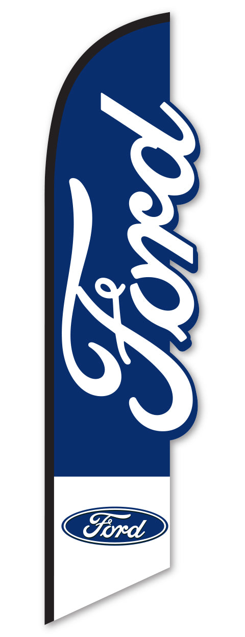 3-D Swooper Flag - Ford