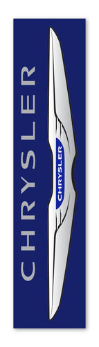 Flat Top Swooper Banner - CHRYSLER