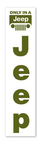 Flat Top Swooper Banner - JEEP