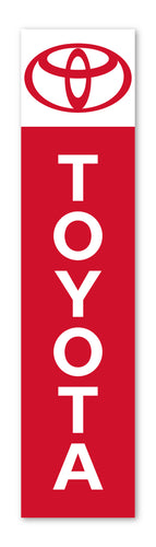 Flat Top Swooper Banner - TOYOTA