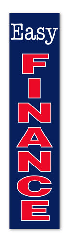 Flat Top Swooper Banner - EASY FINANCE