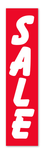 Flat Top Swooper Banner - RED SALE