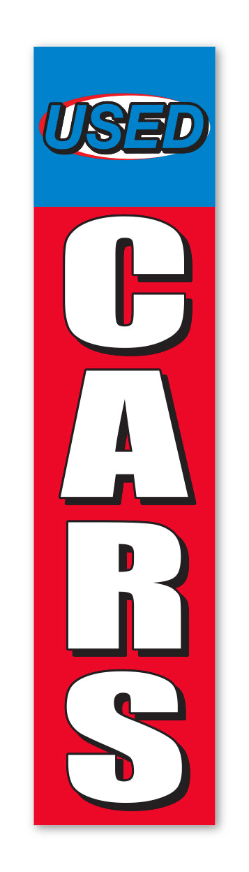 Flat Top Swooper Banner - USED CARS