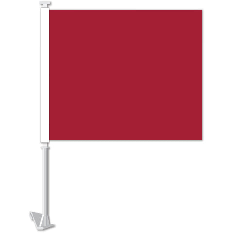 Window Flag - Solid Red