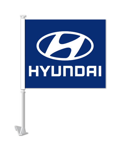 Window Flag - Hyundai