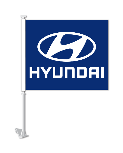 Window Flag - Hyundai