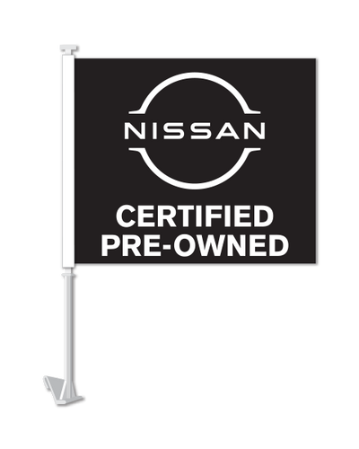 Window Flag - Nissan Certfied