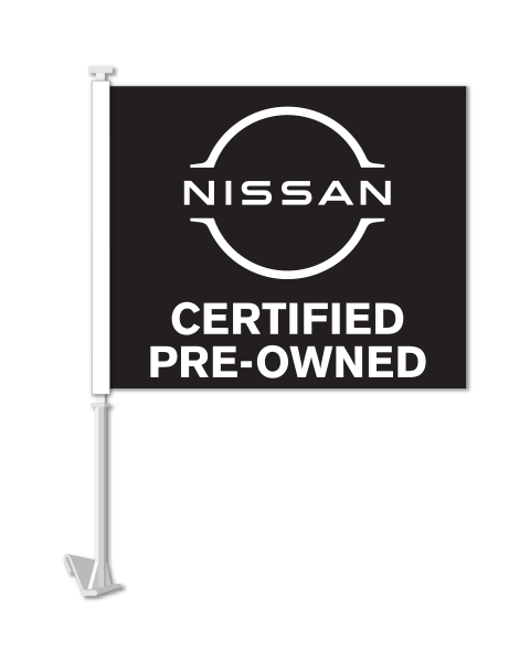 Window Flag - Nissan Certfied