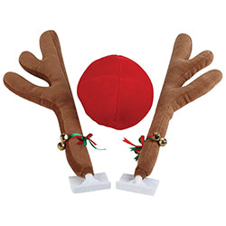 Clip-on Window Antler and Nose Set