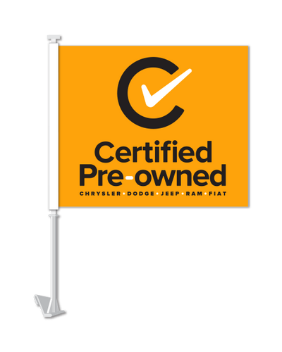 Window Flag - Certified Pre Owned Chrysler/Jeep