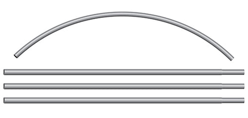 Premium Swooper Flag 4 Piece Pole Set