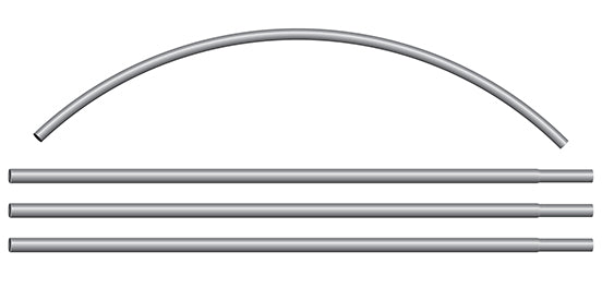 Load image into Gallery viewer, Premium Swooper Flag 4 Piece Pole Set
