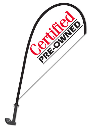 Window Paddle Flag - Certified Pre Owned