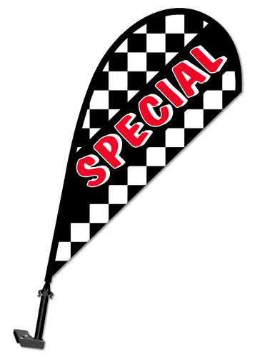 Window Paddle Flag - Special