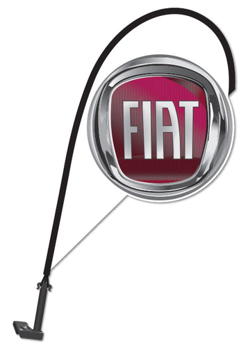 3D Window Paddle Flag - Fiat