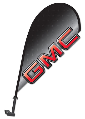 3D Window Paddle Flag - GMC