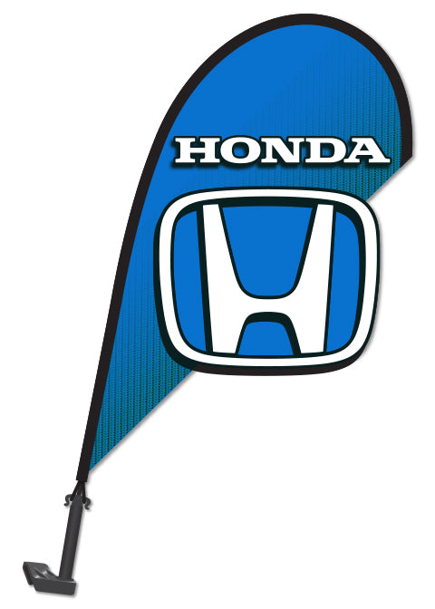 3D Window Paddle Flag - Honda