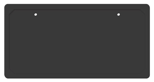 Frame Style Demo License Plate Holder - Neoprene