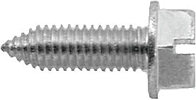 License Plate Screw Slotted Hex Washer Head-Metric-6mm X 20mm Qty. 100