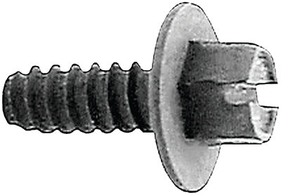License Plate Screw Slotted Hex Washer Head - #14 X 5/8