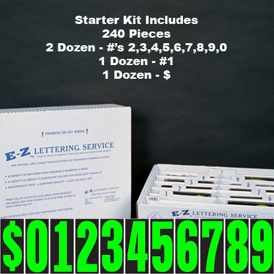 5 1/2 inch Tall Neon Green Starter Kit