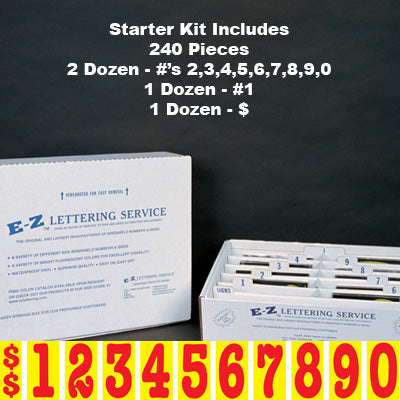 5 1/2 inch Tall Red & Yellow Starter Kit