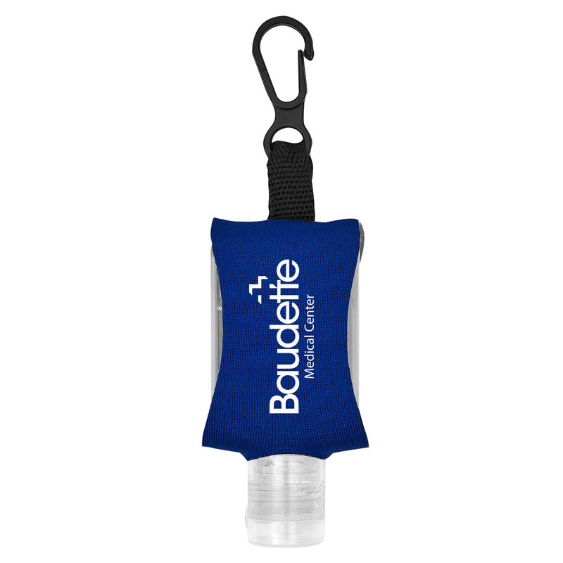 Load image into Gallery viewer, - .5 Oz. Hand Sanitizer With Eva Case And Clip
