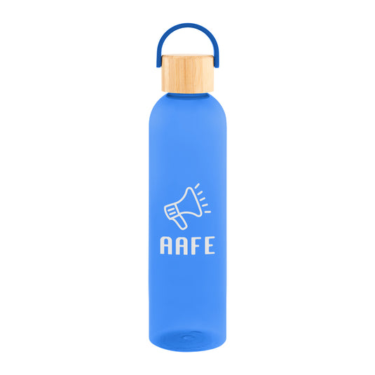 32 Oz. Jeffrey rPET Bottle With Bamboo Lid And Easy Carry Handle