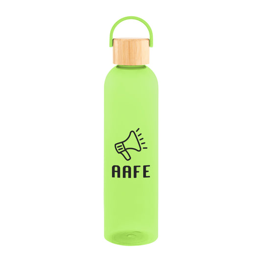 32 Oz. Jeffrey rPET Bottle With Bamboo Lid And Easy Carry Handle