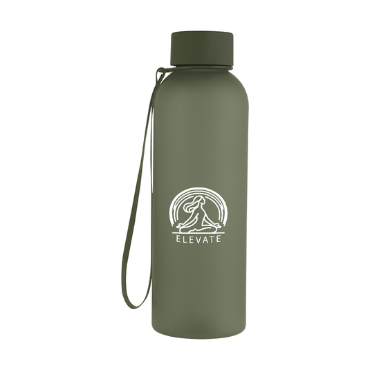 20 Oz. Morgan rPET Rubberized Bottle With Carry Strap