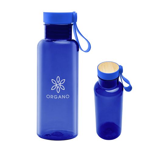 20 Oz. Cade rPET Bottle With Bamboo Accent