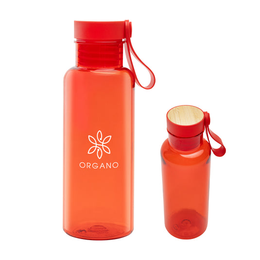 20 Oz. Cade rPET Bottle With Bamboo Accent