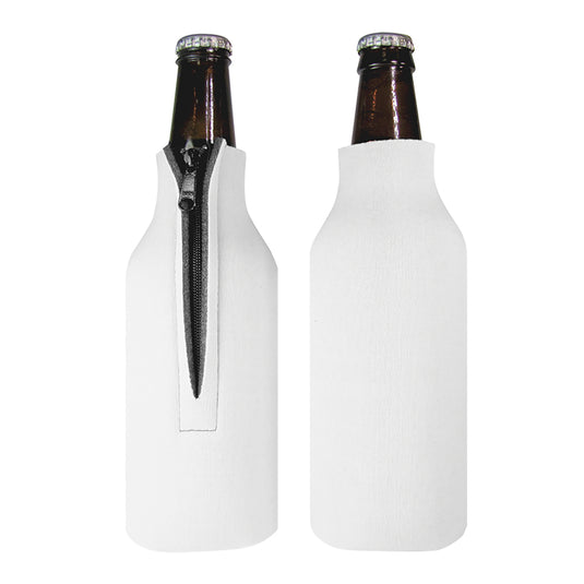 Zippered Bottle Coolie - Full Color