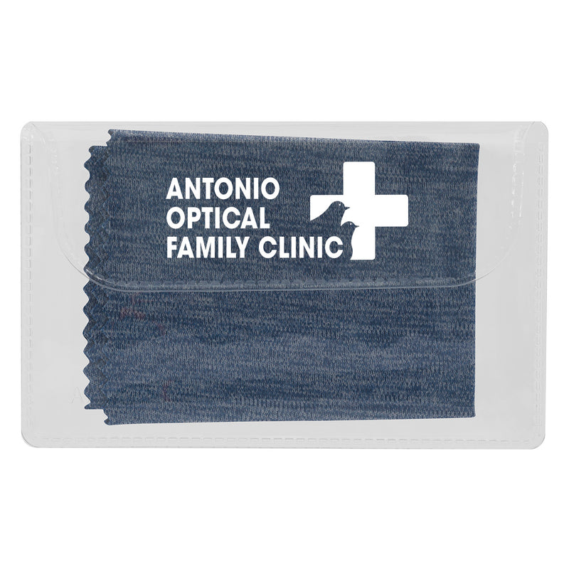 Load image into Gallery viewer, Heathered Cleaning Cloth In Case
