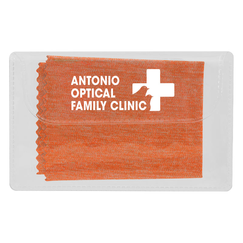 Load image into Gallery viewer, Heathered Cleaning Cloth In Case
