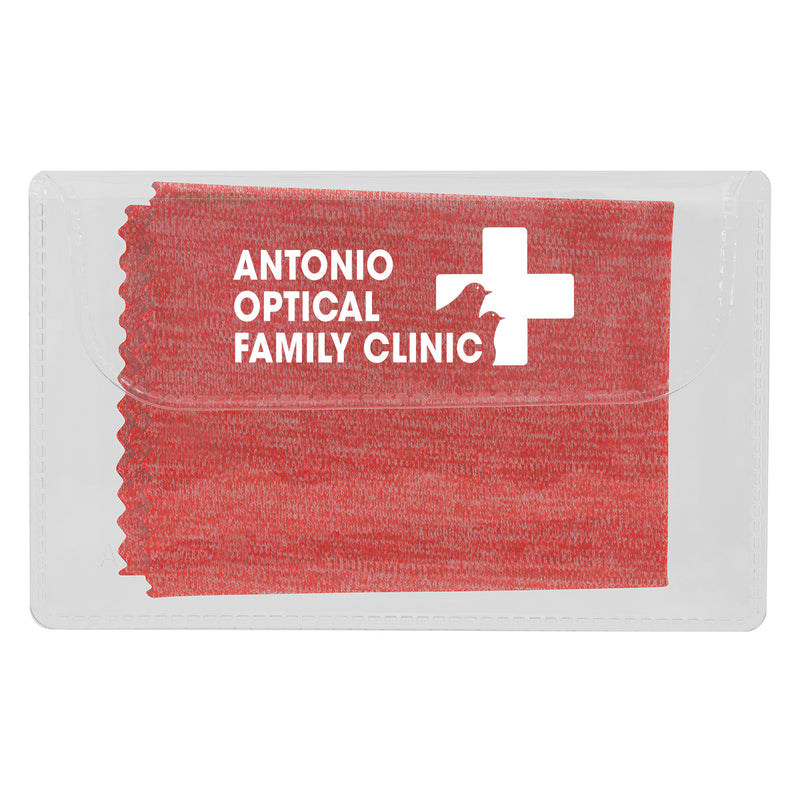 Load image into Gallery viewer, Heathered Cleaning Cloth In Case
