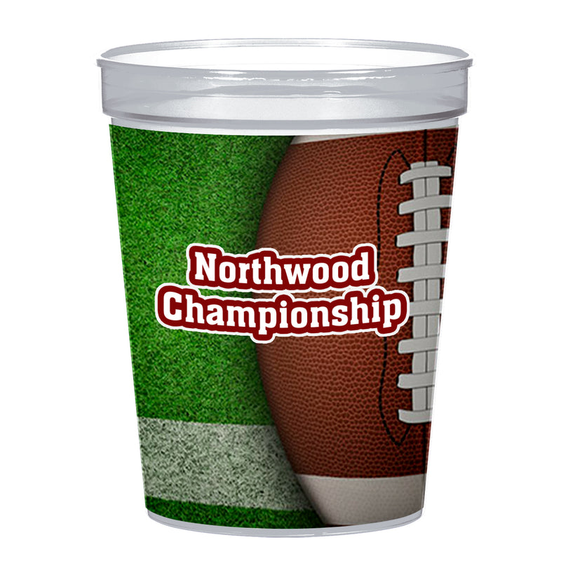 Load image into Gallery viewer, 16 Oz. Full Color Big Game Stadium Cup
