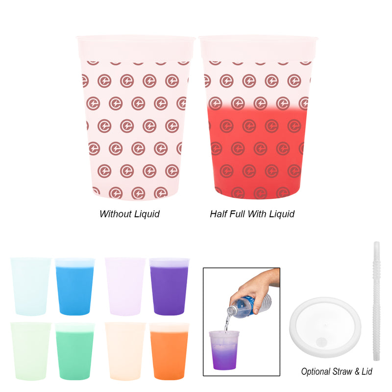 Load image into Gallery viewer, 12 Oz. Full Color Mood Stadium Cup
