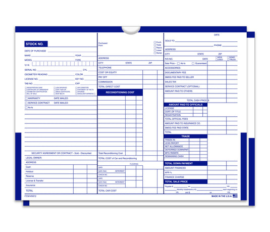 Color Top Deal Jackets - Printed (Box of 500)