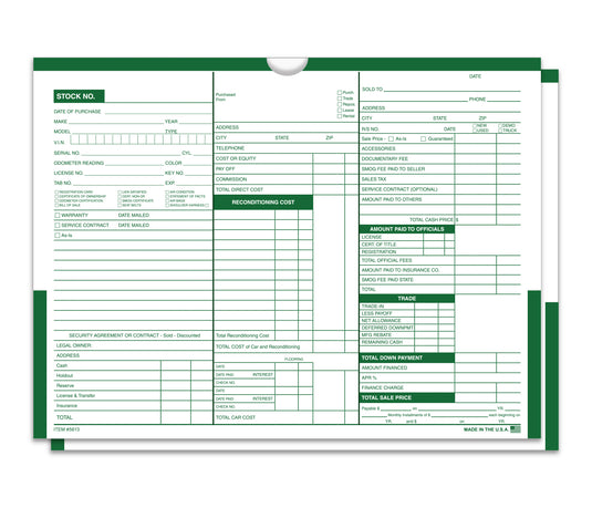 Color Top Deal Jackets - Printed (Box of 500)