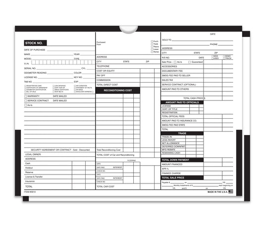 Color Top Deal Jackets - Printed (Box of 500)