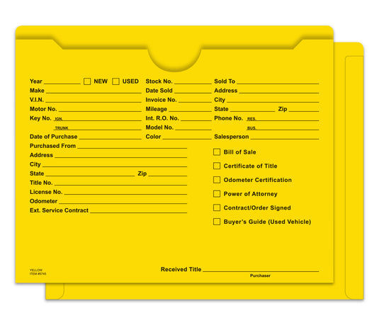 Ultra Heavy Duty Deal Jackets - Printed ( Pack of 100 )