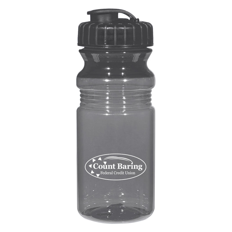 Load image into Gallery viewer, 20 Oz. Poly-Clear Fitness Bottle With Super Sipper Lid
