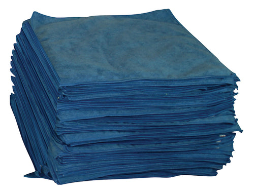 Plush Blue Microfiber Detailing Towel - Approx. 15