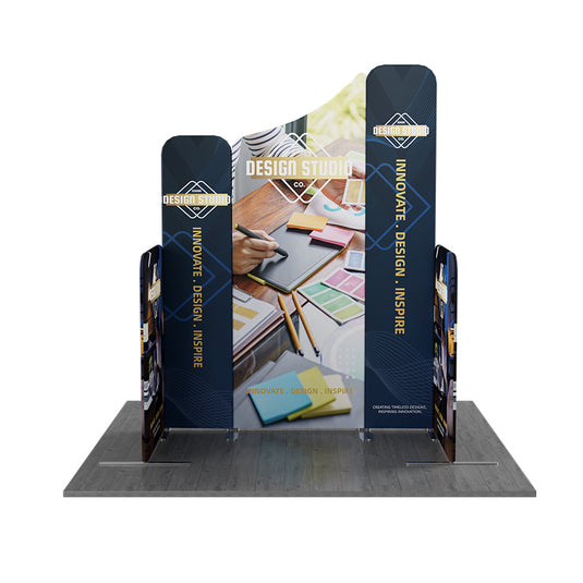 6.5 x 6.5ft Magnetic Modular Fabric Displays-C